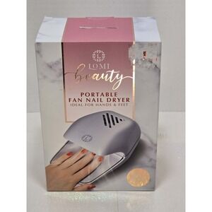 💅✨ Lomi Beauty Portable Fan Nail Dryer OB Hands Feet Quick Dry‎